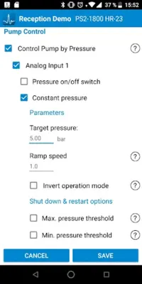 LORENTZ PumpScanner android App screenshot 1