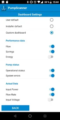 LORENTZ PumpScanner android App screenshot 4