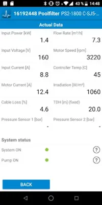 LORENTZ PumpScanner android App screenshot 7